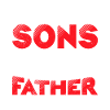 Papa 2 Söhne 2 Kinder