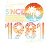 Legendary Since 1981 Limited Edition