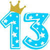 13 kroner 13 års fødselsdag 13 år