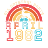 1982 April 40th birthday