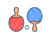 Ping-Pong Table Tennis