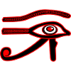 Oeil de râ oeil d’horus