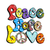Peace Hope Love Design