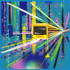 Abstrakte U-Bahn Berlin Graffiti Design
