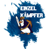 Einzelkämpfer Wikinger-Pinguin
