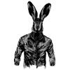 Cooler Hase mit Hemd.