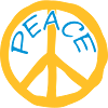 Symbol Peace Text