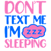 no message i sleep