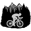 Berge Fahrrad Fahrer