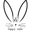 Minimal Bunny - Happy Easter