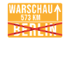 Warsaw Berlin Relocation Ortschild