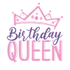 Birthday queen Crown