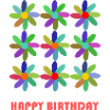 BIRTHDAY. HAPPY BIRTHDAY. HAPPY BIRTHDAY.