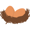 Eggs Nest Egg Easter