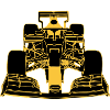 Race car yellow