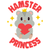 Mignon Hamster Hamster Princesse