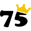 75 Krone 75 cumpleaños 75 años