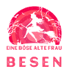 Böse alte Frau