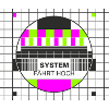 Testbild System fährt hoch