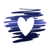 pattern symbol blue heart love
