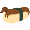 Dachshund Sushi Dog Nigiri