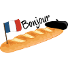 Bonjour - Funny French Baguette