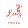 Penguin Girl Ice Hockey