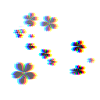 blumen 3d effekt blume symbol