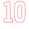Numéro 10 Rayé