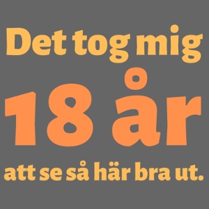 Det tog mig 18 år att se så här bra ut