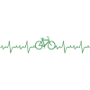 Bicycle Cycling Heartbeat Heartbeat