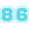 86 Numéro de numéro