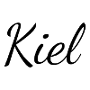 Kiel - Textdesign mit Stadtnamen