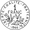 1 franc
