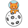 Chat de l’espace