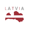 Lettonie Riga Baltic Flag Carte