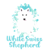White Swiss Shepherd,dog,shepherd,blue