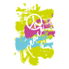 Peace farbig