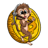 Chimpanzé Bitcoin Monkey