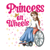 Princess on wheels