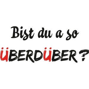 Hinten und Vorne - Schrift SCHWARZ
