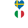 Italy and Sweden Genius / present