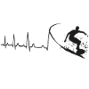 Surfer heartbeat