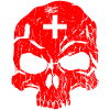 Switzerland Skull