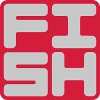 Text Logo Fish