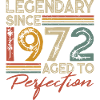 1972 Vintage Vintage Birthday Retro Gift