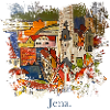 Jena hand-painted Splash