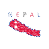 Nepal Map Flag Kathmandu Himalaya