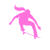 Skateboard Skater Girl