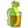 Serpent au jus